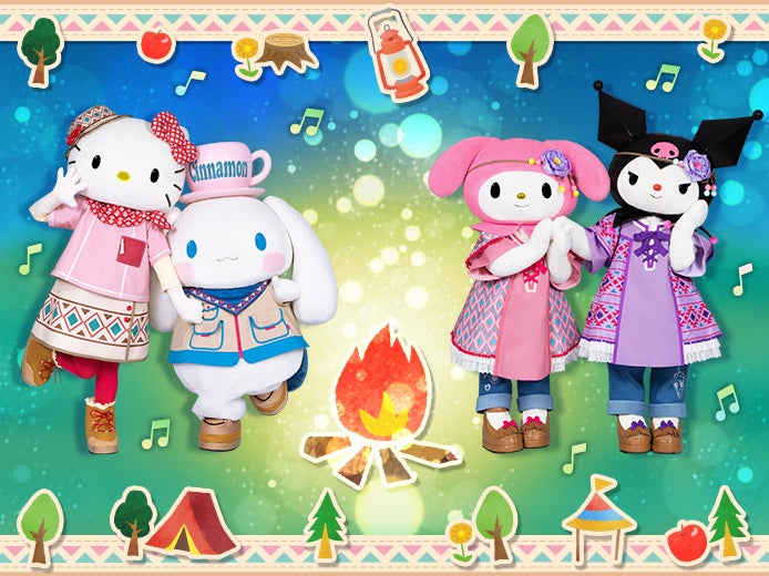 Chilling！Hot！キャンプふぁいやー（C）2023 SANRIO CO．，LTD．TOKYO，JAPAN S／D・G 著作 株式会社サンリオ