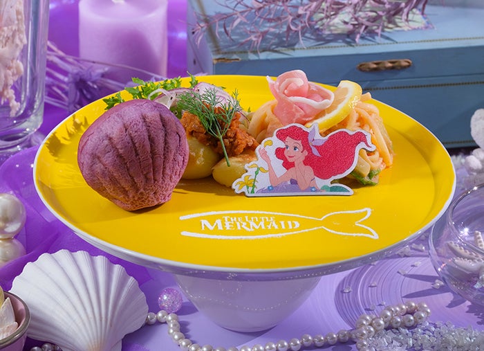 ＜アリエル＞恋するマーメイドパスタ税込2,299円（C）Disney