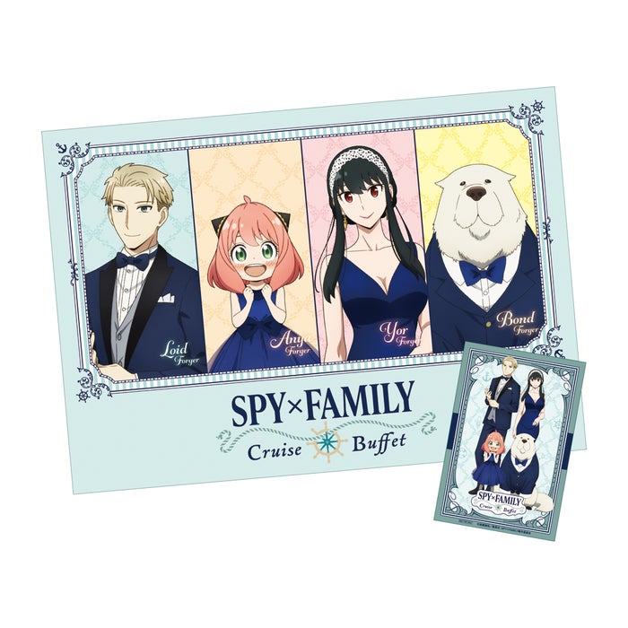 SPY×FAMILY CRUISE BUFFET／画像提供：HMJ